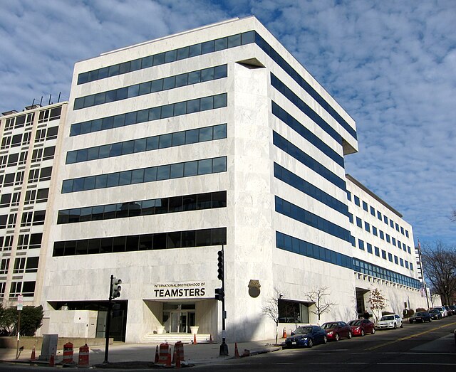 Teamsters headquarters located beside Capitol Hill in Washington, DC