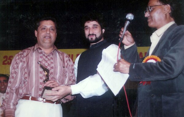 Nadeem Akhtar Saifi, other half of the Nadeem–Shravan duo, in 1996