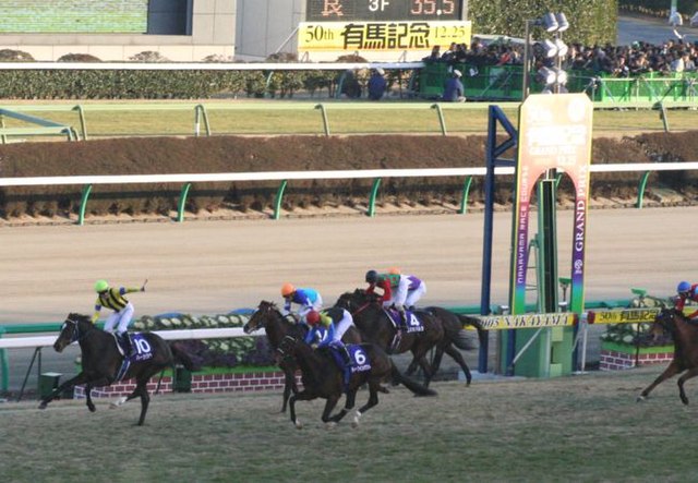 Deep Impact was defeated by Heart's Cry in the 2005 Arima Kinen, suffering his first of two losses (the other was a 3rd-place finish in the 2006 Prix 