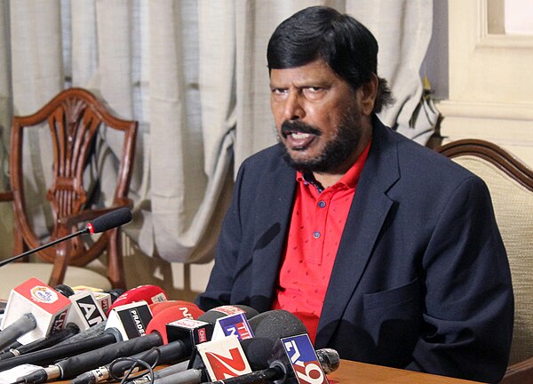 Athawale in 2016