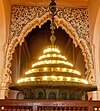 Marinid chandelier from the Great Mosque of Taza