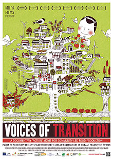 Beschrijving van de theatrale poster Voices of Transition.jpg.