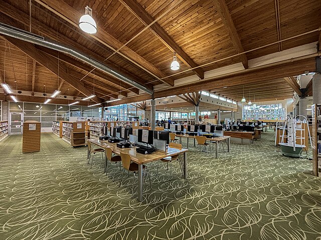 The Malvern branch of the Toronto Public Library was renovated in 2003.