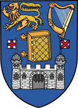 Arms of Trinity College Dublin