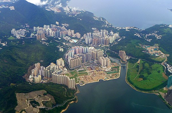 Day view of Tseung Kwan O in the Sai Kung District