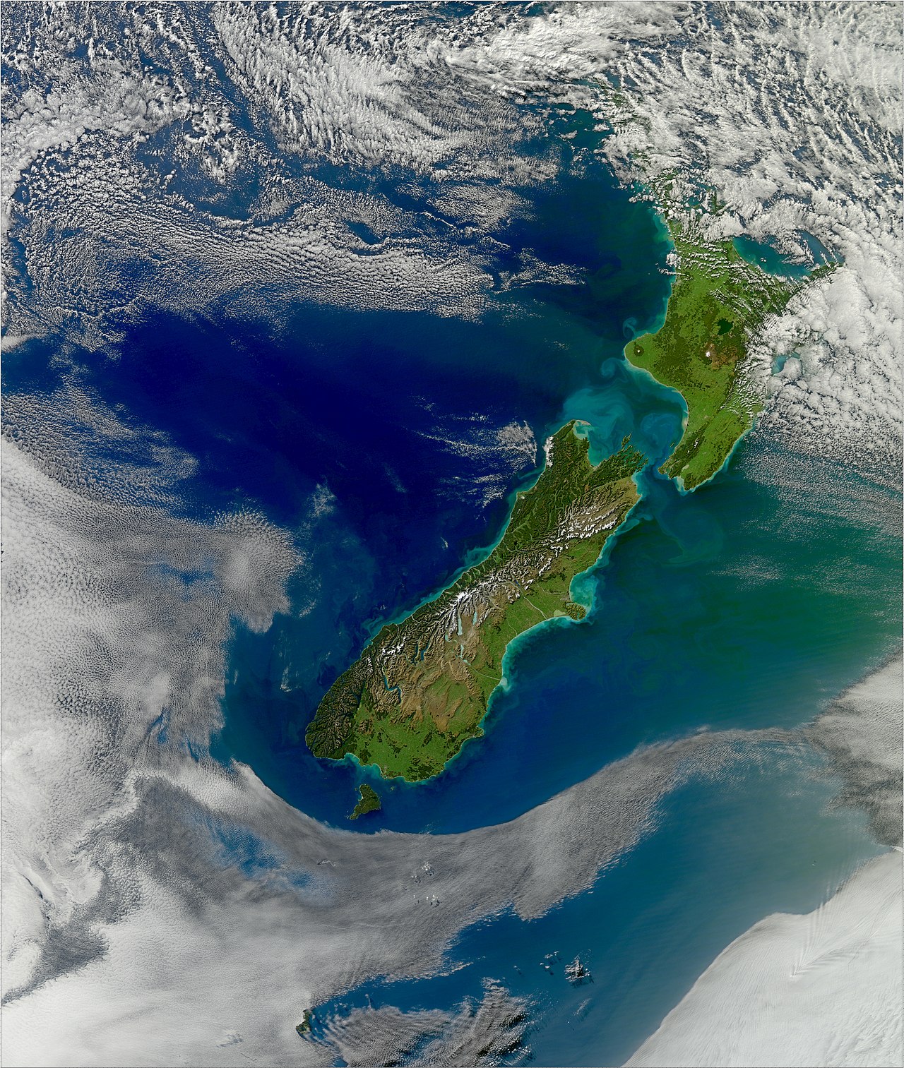 Пролив Кука новая Зеландия