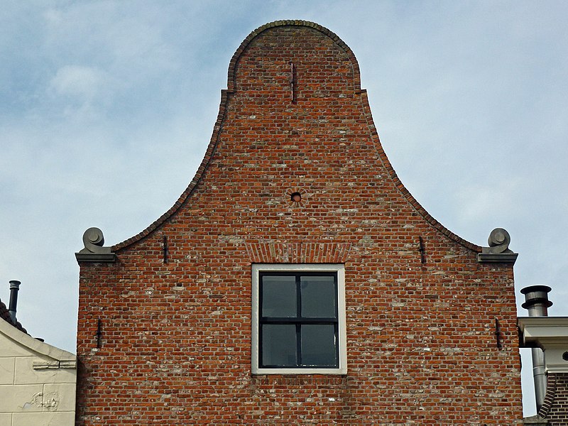 File:Turfmarkt 132 in Gouda (2) Detail gevel.jpg