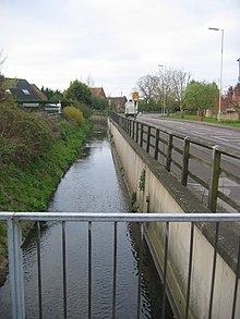 Turnford Brook at Turnford Turnford Brook.JPG