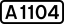 A Roads In Zone 1 Of The Great Britain Numbering Scheme