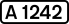 A Roads In Zone 1 Of The Great Britain Numbering Scheme