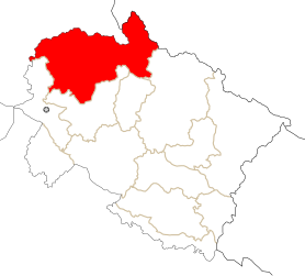 District kaart