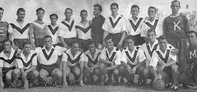 The 1943 team that won the Primera B title and returned to Primera División.