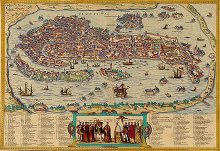 View of Venice in 1565