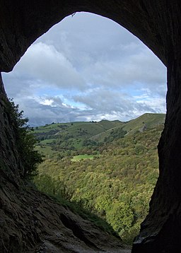 View from inside Thors Cave, Oct 2016
