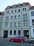 Apartment building in closed development