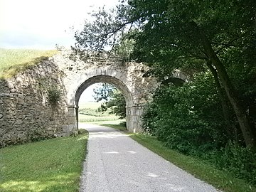 Kronbach-Viadukt in Waldburg (DSG, im Gemeindewappen)
