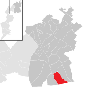 Lage der Gemeinde Wallern im Burgenland im Bezirk Neusiedl am See (anklickbare Karte)