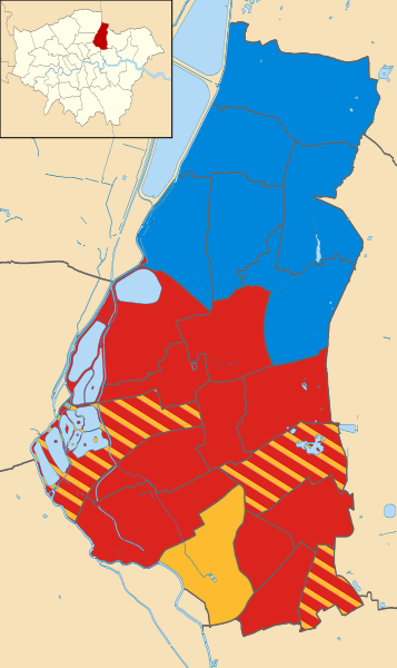 File:Waltham Forest London UK local election 2010 map.svg