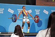 Deutsch: Gewichtheben bei den Olympischen Jugendspielen 2018; Tag 2, 10. Oktober 2018; Jungen 62 kg English: Weightlifting at the 2018 Summer Youth Olympics at 8 October 2018 – Boys' 62 kg