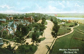 <span class="mw-page-title-main">Bramhall Hill</span> Hill in Portland, Maine