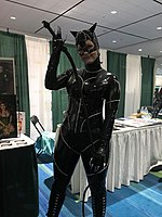 Professional cosplayer Candace Windfall as Catwoman