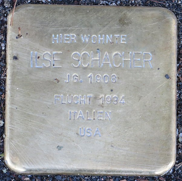 File:Witten Stolperstein Ilse Schacher.jpg