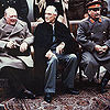 Churchill, Roosevelt dan Stalin di Yalta