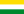 Yellow, white, green flag.svg