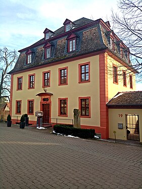 Barockgebäude und heutiges Hotel Kollektur