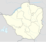 Mhangura is located in Zimbabwe