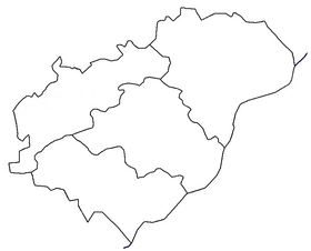 Voir sur la carte administrative de région de Zlín
