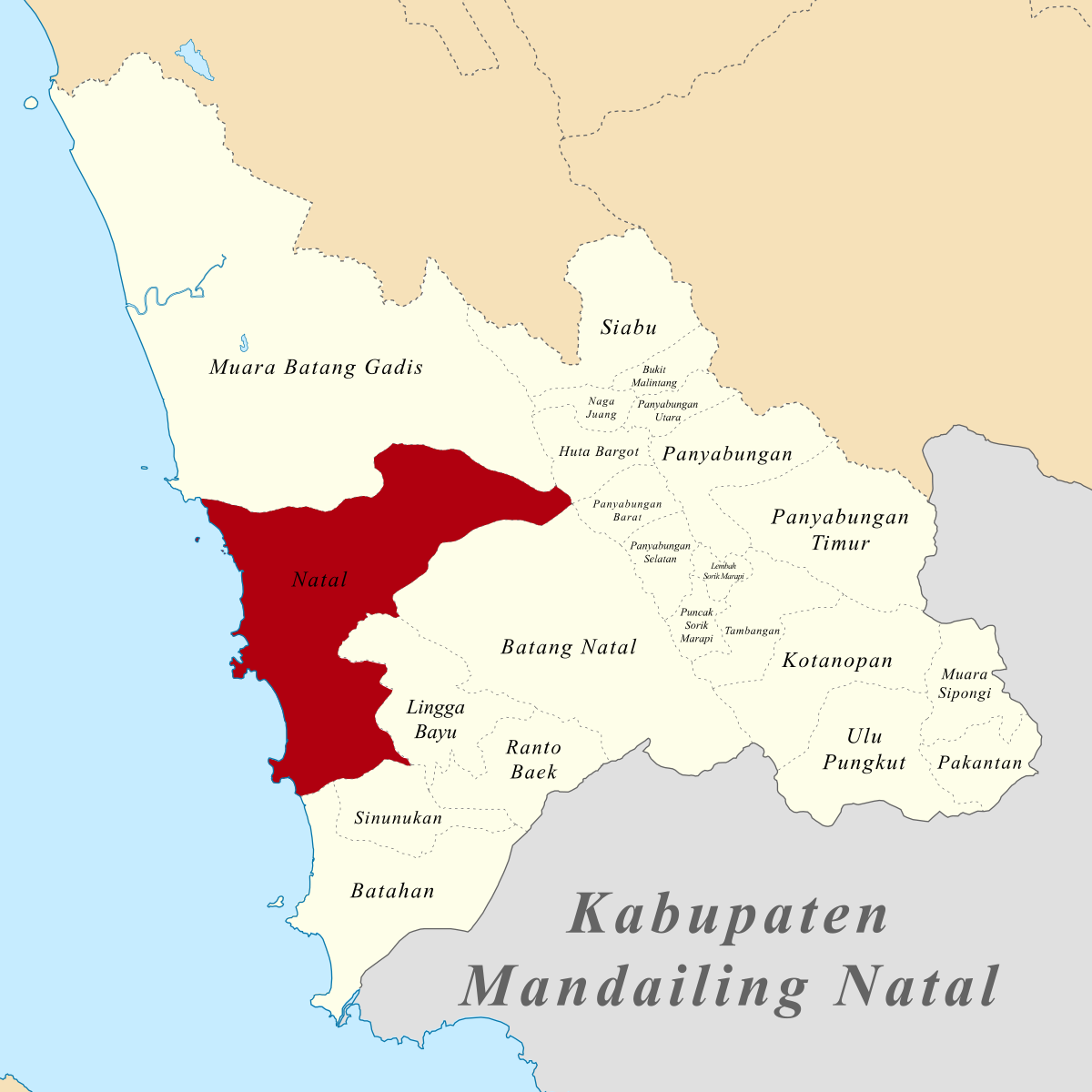 Natal, Mandailing Natal - Wikipedia bahasa Indonesia 