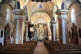 Intérieur de l'église.