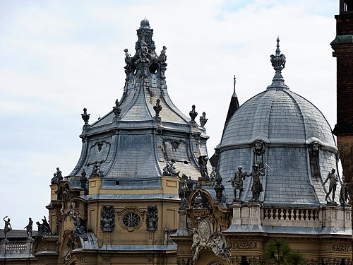 Baroque wing of Vajdahunyad Castle, Budapest