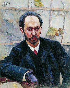 Portret I.E. Krachkovsky'ego autorstwa V.I.  Surikow, 1884