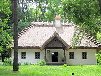 Taras' hut at Taras Hill
