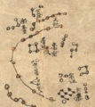 敦煌星图（S.3326）上所绘的天市左垣