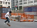 This photo is of Wikis Take Manhattan goal code S18, Skateboarding.