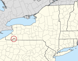 Location of the Allegany Indian Reservation
