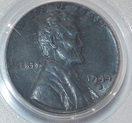 Ten or fewer of the 1944-D steel cent are known.