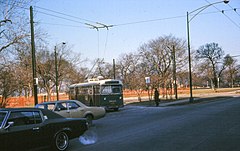 North and Clark in 1969