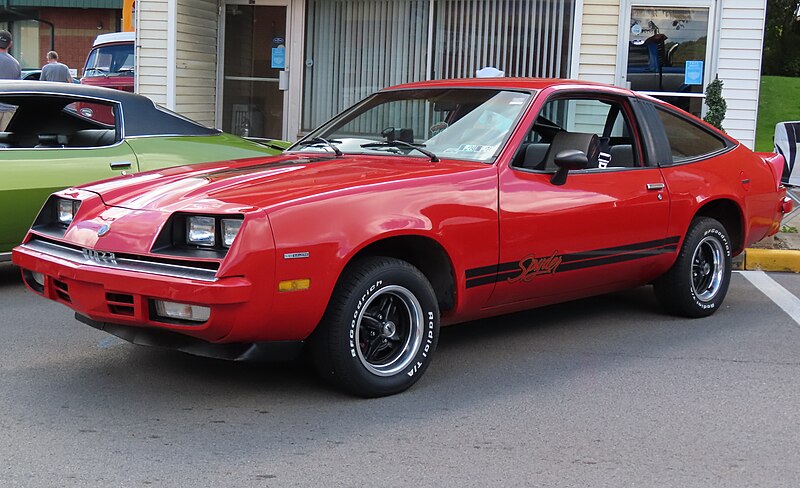 File:1978 Chevrolet Monza Spyder, front left, 09-30-2023.jpg