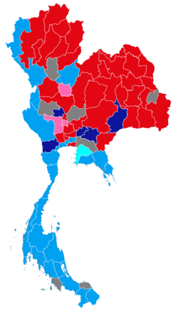 การเลือกตั้งสมาชิกสภาผู้แทนราษฎรไทยเป็นการทั่วไป พ.ศ. 2554