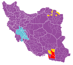 2013 Presidential Election map-Iran.svg