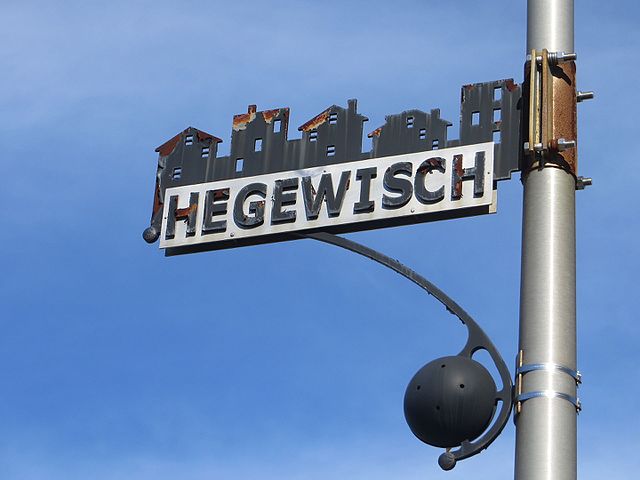 Signage from Hegewisch neighborhood.