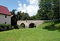 Road bridge over the Bobritzsch