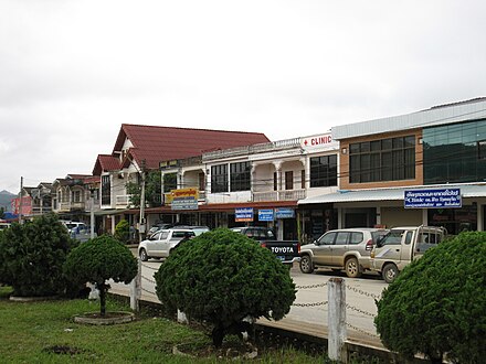 Shops on the main street