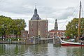 Zicht op Enkhuizen met Zuiderkerk