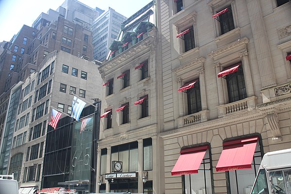 Edward Holbrook House, 4 East 52nd Street, now Cartier (1905)