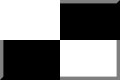 600px checkered White Black.svg